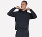 Elevated Terry Hoodie, BLACK, full image number 3