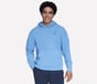 Max Soft Hoodie, WHITE / PERIWINKLE, full image number 0