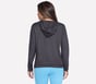 GO DRI Swift Stripe Hoodie, BLACK, full image number 1