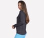 GO DRI Swift Stripe Hoodie, BLACK, full image number 2