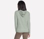 GO DRI Swift Stripe Hoodie, TAUPE / OLIVE, full image number 1