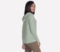 GO DRI Swift Stripe Hoodie, TAUPE / OLIVE, full image number 2