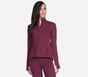 GO WALK Jacket, BURGUNDY / PINK, full image number 0