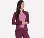 GO WALK Jacket, BURGUNDY / PINK, full image number 3