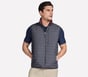 GO SHIELD Altitude Reversible Vest, NOIR / GRIS ANTHRACITE, full image number 2