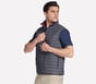 GO SHIELD Altitude Reversible Vest, NOIR / GRIS ANTHRACITE, full image number 3