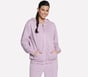 Signature Full Zip Hoodie, MAUVE / PURPLE, full image number 0