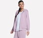 Signature Full Zip Hoodie, MAUVE / PURPLE, full image number 2