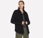 Sherpa Shacket, BLACK, full image number 3