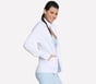 Skechluxe Elevate Full Zip Jacket, BLANC, full image number 3