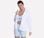 Skechluxe Elevate Full Zip Jacket, BLANC, full image number 4