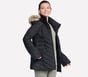 On-the-GO GO SHIELD Belted Parka, BLACK, full image number 2