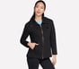 GO SNUGGLE Tunic Full Zip Jacket, BLK, full image number 0