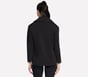 GO SNUGGLE Tunic Full Zip Jacket, BLK, full image number 1