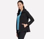 GO SNUGGLE Tunic Full Zip Jacket, BLK, full image number 2