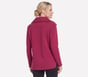 GO SNUGGLE Tunic Full Zip Jacket, ROSE / ROUGE, full image number 1