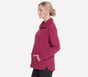GO SNUGGLE Tunic Full Zip Jacket, ROSE / ROUGE, full image number 2