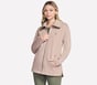 GO SNUGGLE Tunic Full Zip Jacket, TPBR, full image number 3