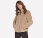 Skech-Sherpa Jacket, GRAU / BRAUN, full image number 0