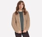 Skech-Sherpa Jacket, GRAU / BRAUN, full image number 3