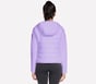 Performance Elite Hooded Jacket, WHITE / LIGHT PURPLE, full image number 1