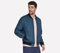 Skechers Alpha Reversible Bomber, BLK, full image number 3