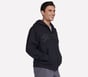 Max Soft Full Zip Hoodie, BLACK, full image number 2