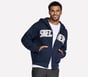 Max Soft Full Zip Hoodie, NVY, full image number 3