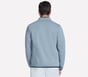 The Hoodless Hoodie Ottoman Jacket, BLEU / VIOLET, full image number 1
