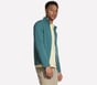 The Hoodless Hoodie Ottoman Jacket, STONE / OLIVE, full image number 3