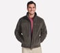 Sherpa Jacket, BROWN / OLIVE, full image number 0