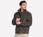 Sherpa Jacket, BROWN / OLIVE, full image number 2