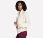 Cozy Luxe Jacket, OFF WHITE / MAUVE, full image number 2