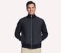 The Hoodless Hoodie Knit Hybrid Jacket, BLK, full image number 0