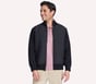 The Hoodless Hoodie Knit Hybrid Jacket, BLK, full image number 4