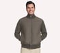 The Hoodless Hoodie Knit Hybrid Jacket, BROL, full image number 0