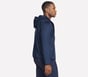 SKECH-KNITS Ultra Go Weekend Full Zip Hoodie, NAVY, full image number 2