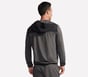 Harry Kane Weekend Full Zip Hoodie, NOIR / GRIS ANTHRACITE, full image number 1