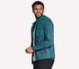 Harry Kane Weekend Full Zip Hoodie, GRIS ANTHRACITE / TURQUOISE, full image number 3