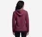 GO WALK Everywhere Tunic Jacket, BURGUNDY / PINK, full image number 1
