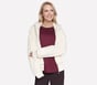 Skechers Cozy Luxe Jacket, BLANC CASSÉ, full image number 3