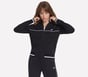 Cozy Luxe Track Jacket, FEKETE, full image number 3