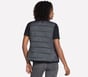 Cozy Fit Printed Vest, WHT / BLACK / SILVER, full image number 1