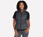 Cozy Fit Printed Vest, WHT / BLACK / SILVER, full image number 3