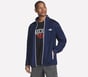 Hoops Track Jacket, NAVY, full image number 4