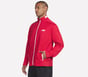 Hoops Track Jacket, RED / RED, full image number 2