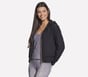 GO WALK Cozy Fit Diamond Jacket, BLACK, full image number 1