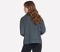 GO WALK Cozy Fit Diamond Jacket, GREEN / BLACK, full image number 1
