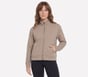 GO WALK Diamond Jacket - Cozy Fit, TAUPE / BROWN, full image number 0