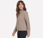 GO WALK Diamond Jacket - Cozy Fit, TAUPE / BROWN, full image number 2